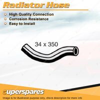 Lower Radiator Hose 34 x 350mm for Hyundai iLoad TQ iMax TQ 2.4L 02/08-04/11