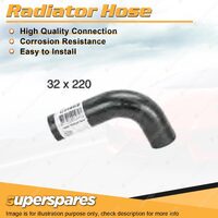 1 x Upper Radiator Hose 32mm x 220mm for Holden EK FB FC FE FJ 6 cyl 1953-1962