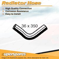 1 x Lower Radiator Hose 36mm x 350mm for Subaru Outback BH 3.0L 6 cyl DOHC 24V