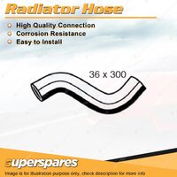 1 x Upper Radiator Hose 36mm x 300mm for Subaru Forester SF SF5 2.0L 1998-2002