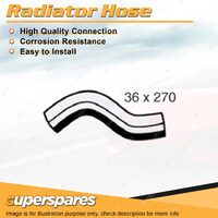 1 x Upper Radiator Hose 36 x 270mm for Subaru Impreza GC GF GD 2.0L 1996-2007