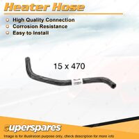 1 x Heater Hose 15 x 470mm for Suzuki Swift EZ ZD21S ZC21S 1.5L 16V 2004-2011