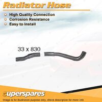 Superspares Lower Radiator Hose 33 x 830mm for Kia Sorento BL 3.5L V6 DOHC 24V