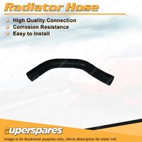 Upper Radiator Hose 34mm x 287mm for Mazda E2000 2.0L 4cyl SOHC 8V 1984-2003