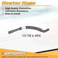 Heater Inlet Hose 15/18mm x 464mm for Nissan Navara D22 3.0L 4 cyl 16V Diesel