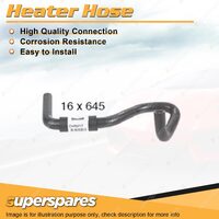 Heater Inlet Hose 16 x 645mm for Holden Rodeo R9 RA Colorado RC 3.0L 2001-2012