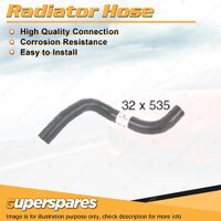 Superspares Lower Radiator Hose 32 x 535mm for Daewoo Kalos T200 1.5L 4 cyl 8V