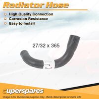 1 x Upper Radiator Hose 27/32 x 365mm for Holden Cruze YG 1.5L 4 cyl DOHC 16V