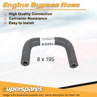 Engine Bypass Hose 8mm x 195mm for Toyota Tarago TCR10R TCR11R TCR20R TCR21R