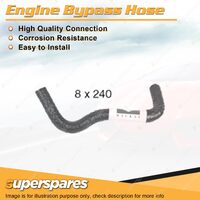 Engine Bypass Hose 8mm x 240mm for Subaru Brumby 1.8L Heater Tap to Manifold