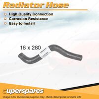 1 x Lower Radiator Hose 16mm x 280mm for Mitsubishi Triton ML MN Challenger PB