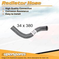 Superspares Lower Radiator Hose 34 x 380mm for Suzuki Liana 1.8L 4 cyl DOHC 16V