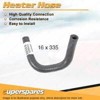 1 x Heater Hose 16 x 335mm for Toyota Hiace LH113 RZH103 RZH113 RZH125 RZH133