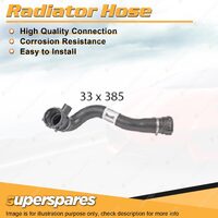 1 x Lower Radiator Hose 33 x 385mm for BMW X5 E53 4.4L 4.8L V8 DOHC 2000-2007