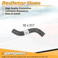 1 x Upper Radiator Hose 32mm x 317mm for Nissan Navara D40 Pathfinder R51 4.0L