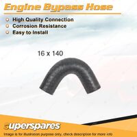 Superspares Engine Bypass Hose 140mm for Holden Rodeo R9 RA Colorado RC 3.0L