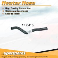 1 x Heater Outlet Hose 17mm x 415mm for Nissan Navara D40 Pathfinder R51 4.0L