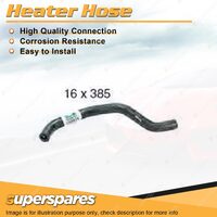 Superspares Heater Outlet Hose 16 x 385mm for Toyota Hilux KUN16R KUN25R KUN26R