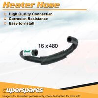 1 x Heater Hose 16mm x 480mm for Toyota Landcruiser Prado KDJ150R 3.0L Inlet