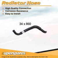 Superspares Lower Radiator Hose 34 x 860mm for Kia Carnival KV11 2.5L V6 DOHC