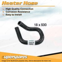 Superspares Heater Hose 18 x 500mm for Ford Territory SX SY 4.0L 6 cyl 2004-2011