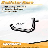 Superspares Lower Radiator Hose 24 x 430mm for Morris 1100 MK1 2 3 1.1L OHV 8V