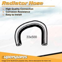 1 x Lower Radiator Hose 33mm x 500mm for Nissan 1600 510 1.6L L16 4 cyl SOHC