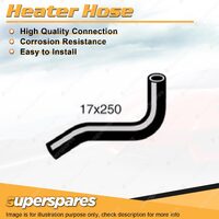 Superspares Heater Hose 17 x 250mm for Holden HJ 4.2L V8 OHV 16V 10/1974-07/1976