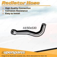 Lower Radiator Hose 44/50 x 530mm for Jaguar XJ6 Series 2 4.2L 6 cyl DOHC 74-79