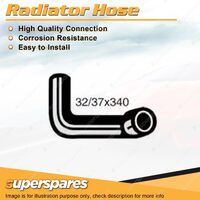 Upper Radiator Hose 32/37 x 340mm for Ford Falcon XA XB 3.3L 200ci 1972-1976