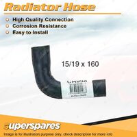 Superspares Radiator Hose 15/19 x 160mm for Ford Fairlane NC NF NL LTD DF DL