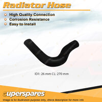 Superspares Upper Radiator Hose for Nissan Datsun 120Y B210 120Y Van A12 1.2L