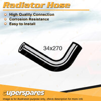 Superspares Lower Radiator Hose for Ford Spectron Transit 1.6L 2.0L 1978-1984