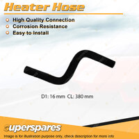 Heater Hose for Ford Meteor GA GB Laser KA KB 1.3L 1.5L 1981-1985 380mm