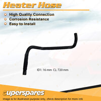 Heater Hose for Ford Telstar AT AV TX5 2.2L 4 cyl SOHC 8V MPFI Turbo 720mm