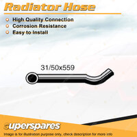 Superspares Lower Radiator Hose for Saab 900 2.0L 4 cyl SOHC 8V TEFI Turbo