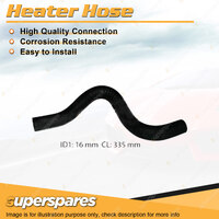 Heater Hose for Ford Laser KF TX3 1.8L 4 cyl DOHC 16V TMPFI Turbo 335mm