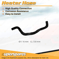 Heater Hose for Holden Nova LG 1.8L 4 cyl DOHC 16V MPFI 1994-1997 550mm