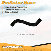 Superspares Lower Radiator Hose for Ford Laser KJII KL 1.6L 4 cyl DOHC 16V MPFI