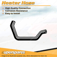 Superspares Left Heater Hose for Saab 900 B201 2.0L 4 cyl SOHC 8V 1984-1988