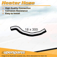 Superspares Heater Hose for Nissan Bluebird U13 2.4L 4 cyl DOHC 16V MPFI 275mm