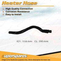 Superspares Heater Hose for Mitsubishi Lancer CE Mirage CE 1.5L 1996-2004 390mm