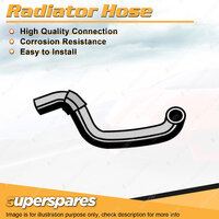 Superspares Upper Radiator Hose for Nissan Navara D21 2.4L 4 cyl SOHC 12V MPFI