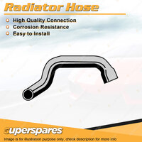 Superspares Lower Radiator Hose for Renault Fuego 2.0L 4 cyl SOHC 8V Carb