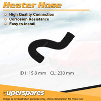 Heater Hose for Holden Jackaroo L1 2.8L 4 cyl SOHC 8V Diesel Turbo 230mm