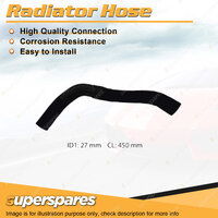 Superspares Lower Radiator Hose for Honda City 1.2L 4 cyl SOHC 8V Carb 1984-1986