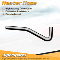 Superspares Heater Hose for Saab 9000 2.3L 4 cyl DOHC 16V MPFI 05/1990-06/1998