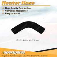 Superspares Heater Hose for Toyota Corolla AE93 1.6L 4 cyl DOHC 16V EFI 170mm