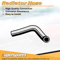 Superspares Upper Radiator Hose for Nissan Skyline R31 2.0L 6 cyl DOHC 24V EFI