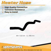 Superspares Heater Hose for Mitsubishi Lancer CG CH 4G94 2.0L 2002-2005 490mm